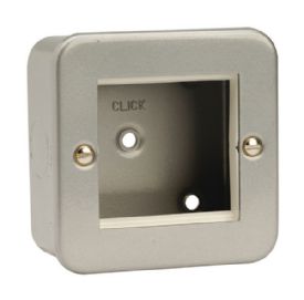 CL311  Essentials Metal Clad Single Plate (Twin Media Module Aperture)
